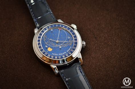 Patek Philippe 6102P Sky Moon Celestial explained with live phot